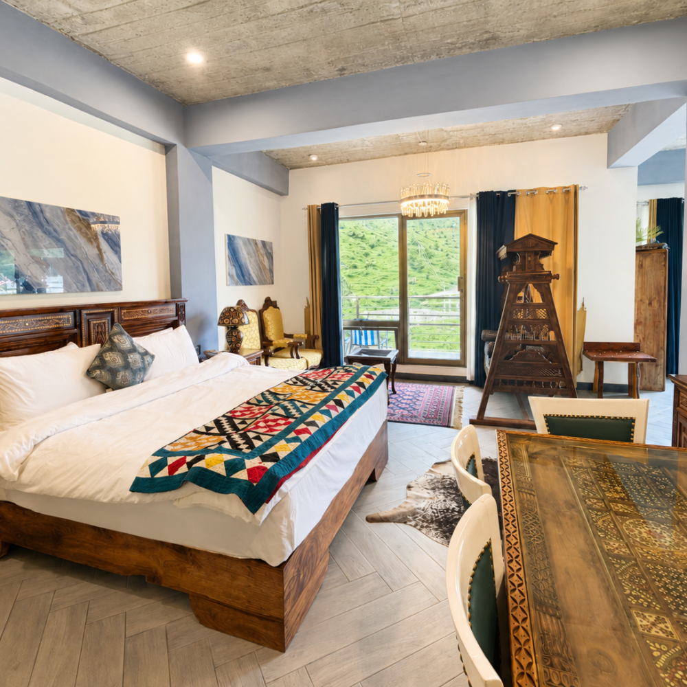 King Suite at Walnut Riverside Resort, Kaghan Valley
